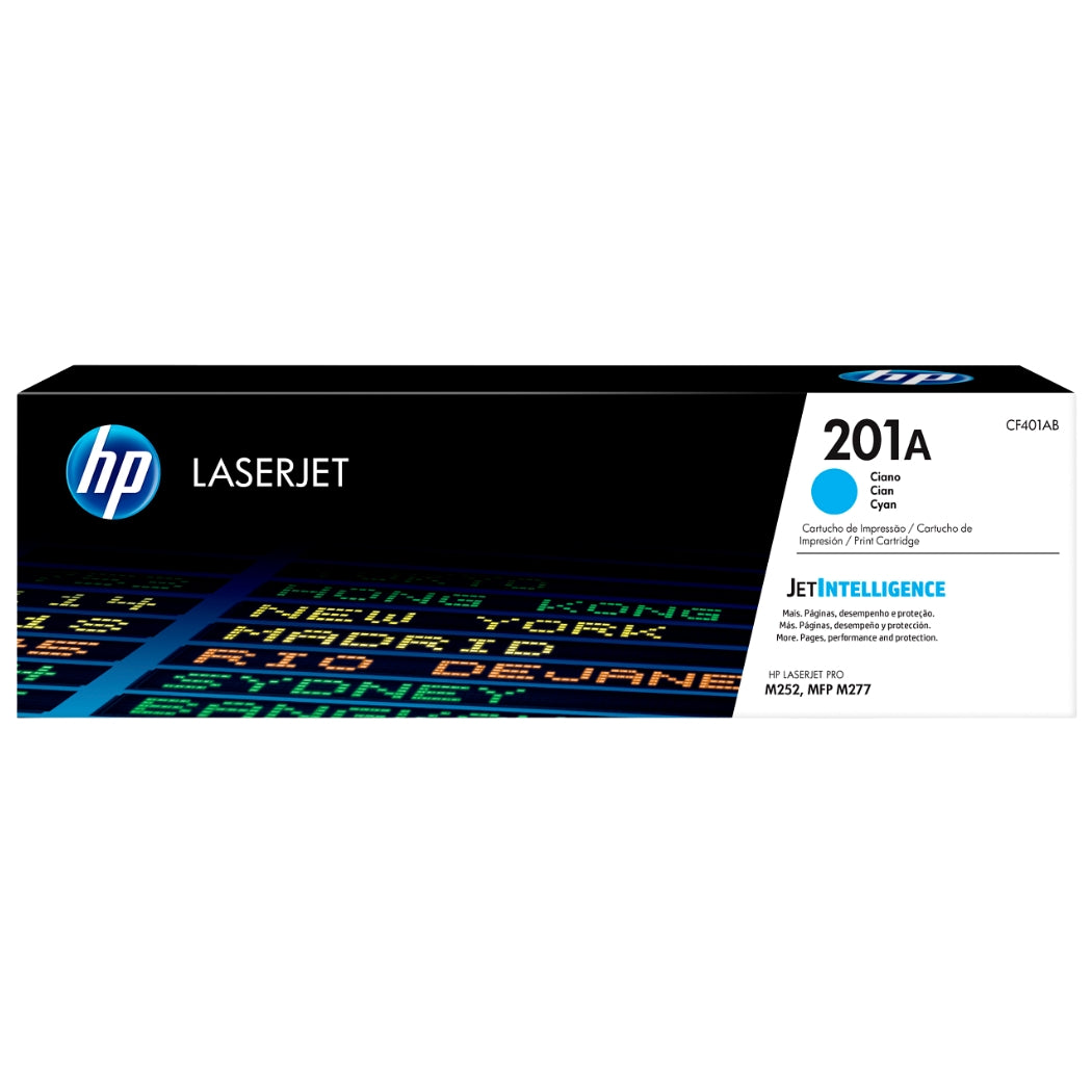 New, Pre-Owned - HP 201A Standard Yield Cyan Toner Cartridge, CF401A