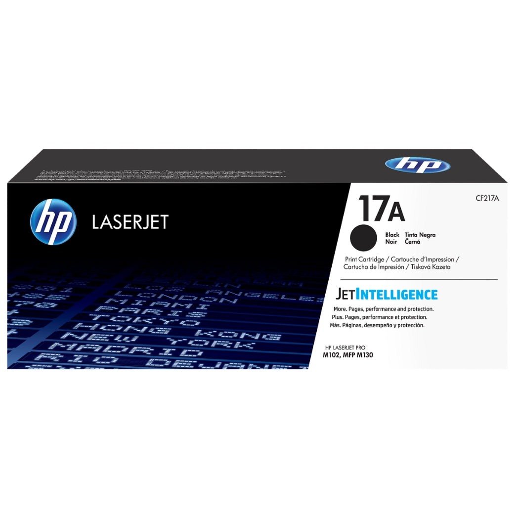 New, Pre-Owned - HP 17A Standard-Yield Black Laser Toner Cartridge, CF217A