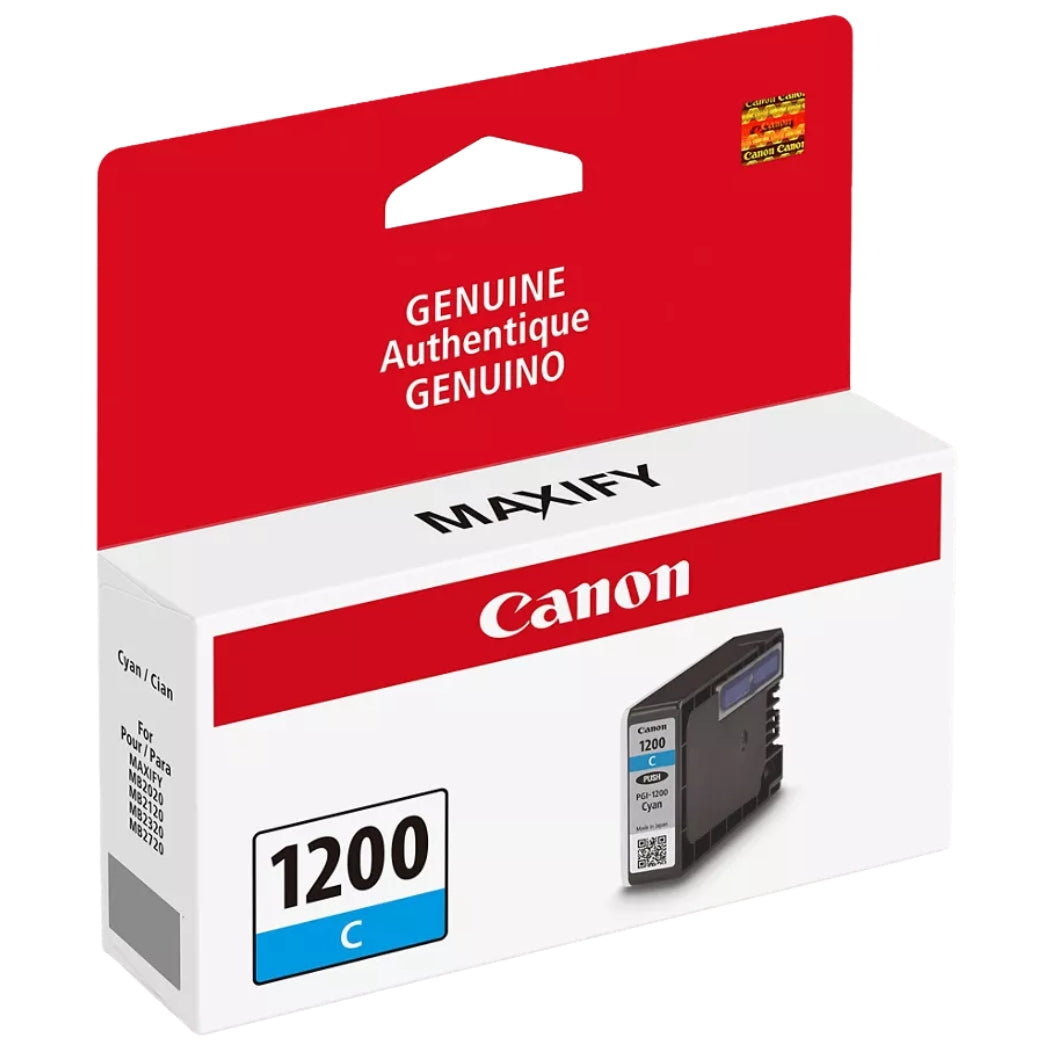 New, Pre-Owned - Canon PGI-1200 Standard Yield Cyan Ink Cartridge