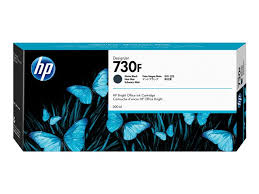New, Pre-Owned - HP 730F High Yield 300ml Matte Black Ink Cartridge,1XB30A