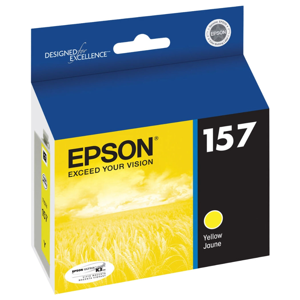New, Pre-Owned - Epson 157 Yellow Ink Cartridge