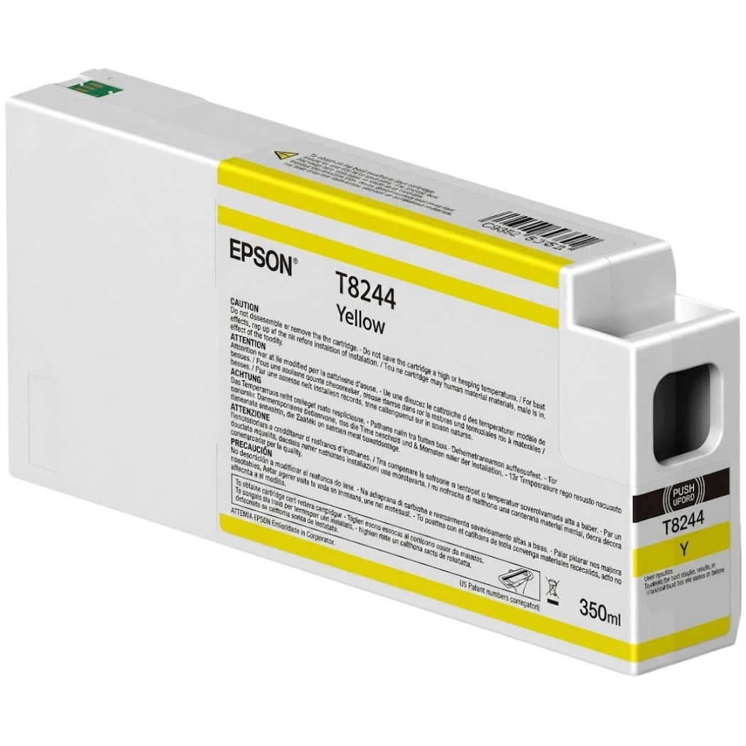 New, Pre-Owned - Epson 824 Yellow Ink Cartridge, T824400