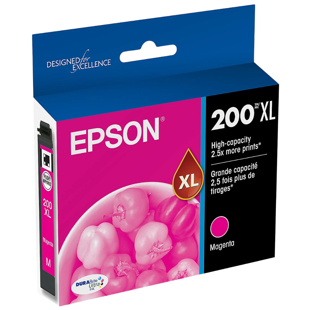New, Pre-Owned - Epson 200XL Magenta Ink Cartridge