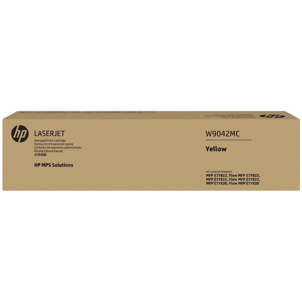 New, Pre-Owned - HP W9042MC High-Yield Yellow LaserJet Toner Cartridge