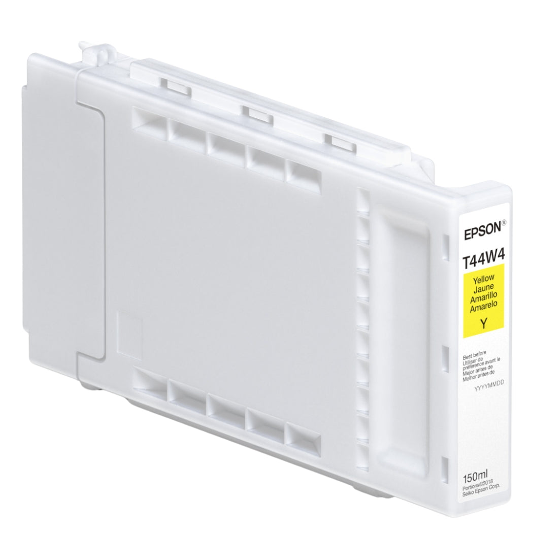 New, Pre-Owned - Epson T44W4 Standard Yield Yellow Ink Cartridge, T44W420