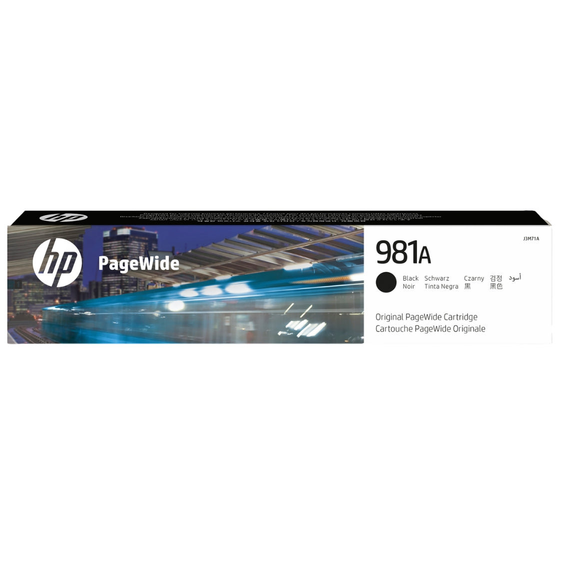New, Pre-Owned - HP 981A Standard-Yield Black PageWide Ink Cartridge, J3M71A