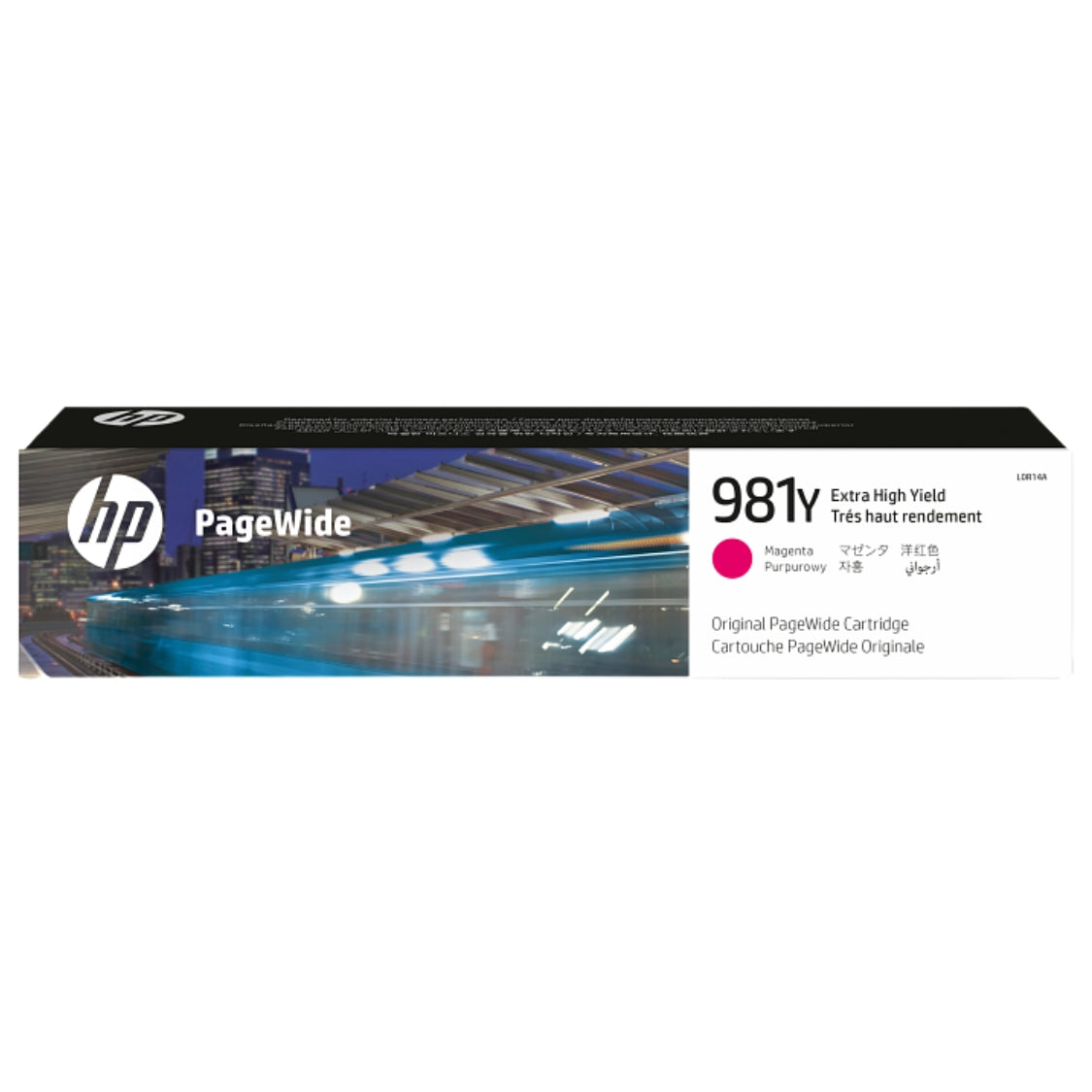 New, Pre-Owned - HP 981Y Extra High-Yield Magenta PageWide Ink Cartridge, L0R14A