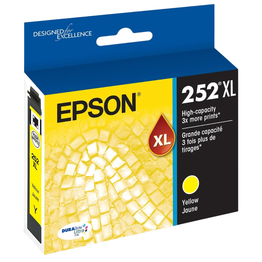 New, Pre-Owned - Epson T252XL Yellow (T252XL420) Ink Cartridge