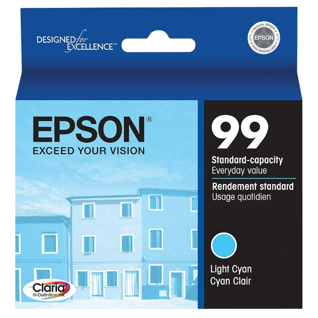 New, Pre-Owned - Epson 99 (T0995) Light Cyan Ink Cartridge