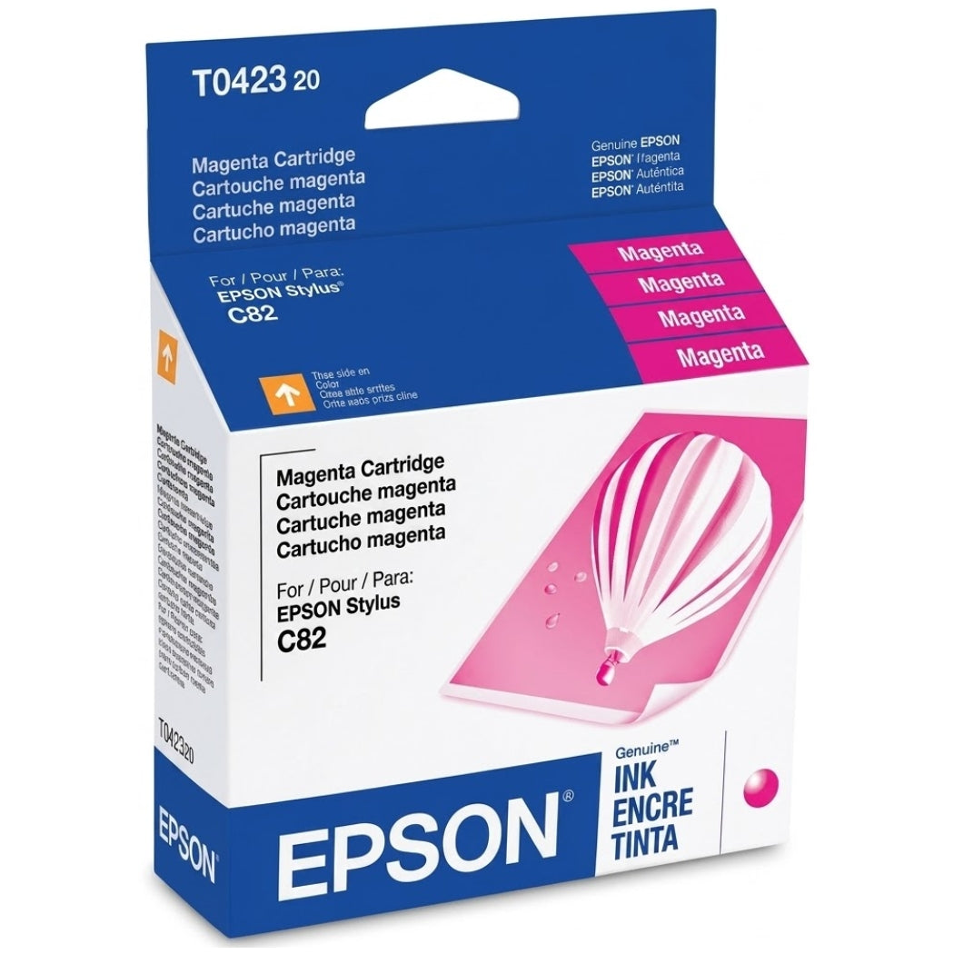 New, Pre-Owned - Epson T042 Magenta Ink Cartridge, T042320