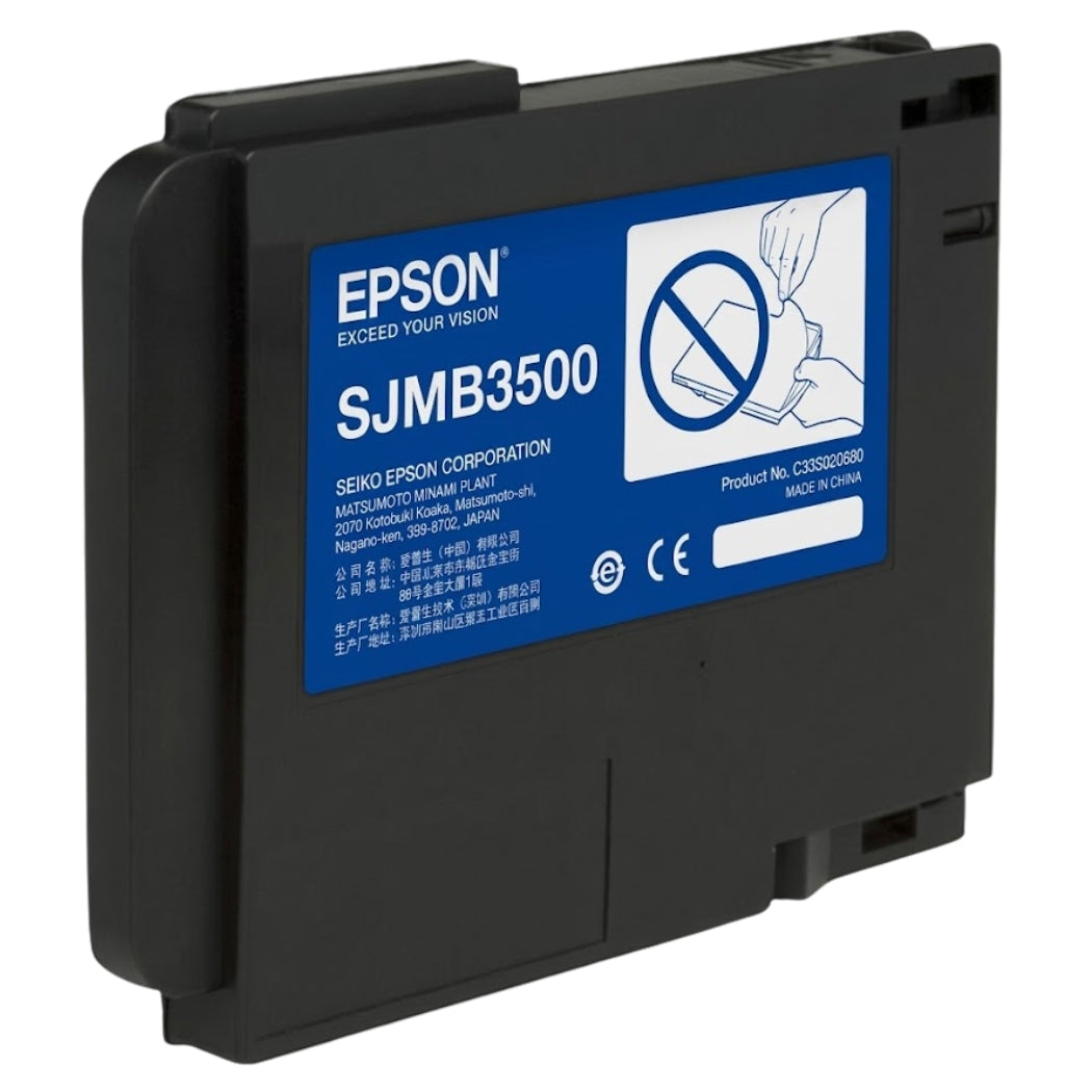 New, Pre-Owned - Epson TM-C3500 High Yield Black Ink Cartridge, SJMB3500