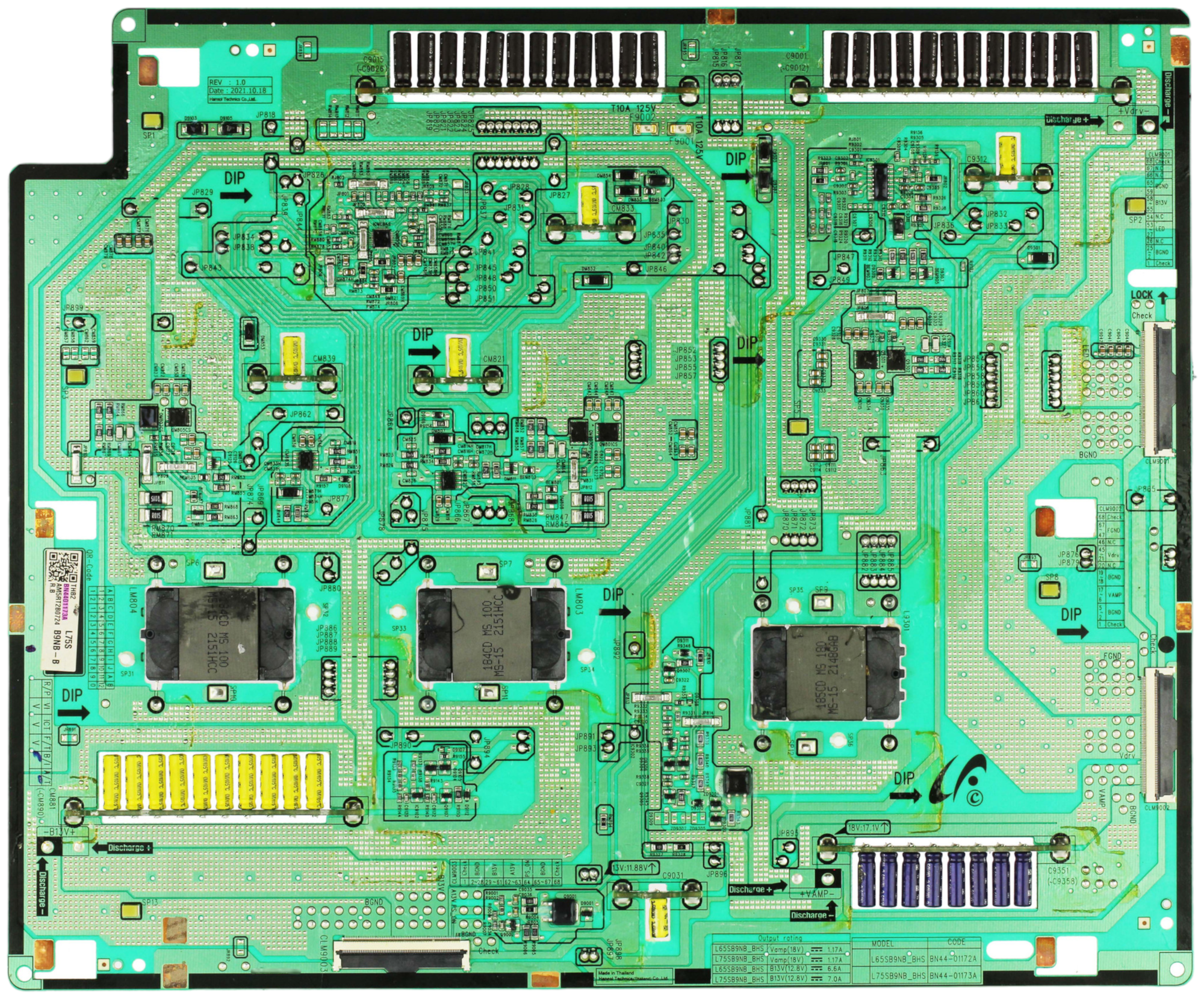 Samsung BN44-01173A Power Supply Board