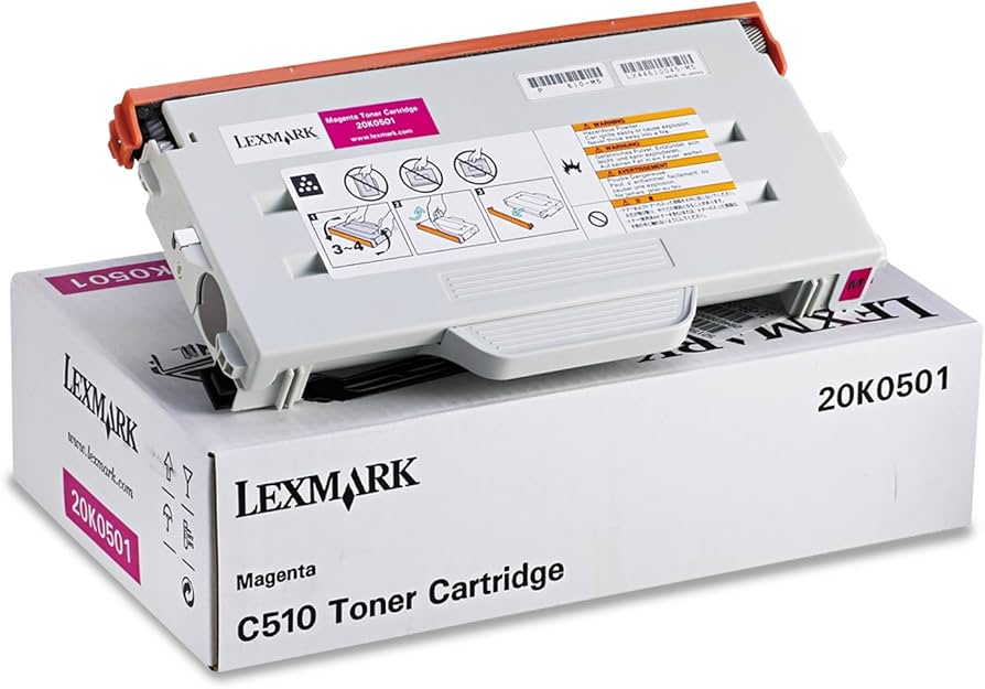 New, Pre-Owned - Lexmark C510 Standard Yield Magenta Toner Cartridge, 20K0501