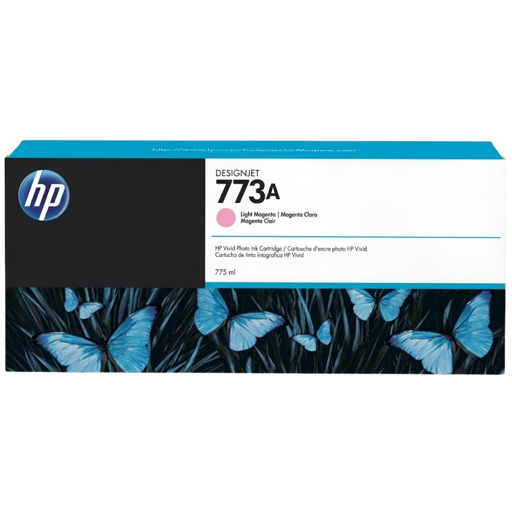 New, Pre-Owned - HP 773A Standard Yield Light Magenta Toner Cartridge, C1Q25A