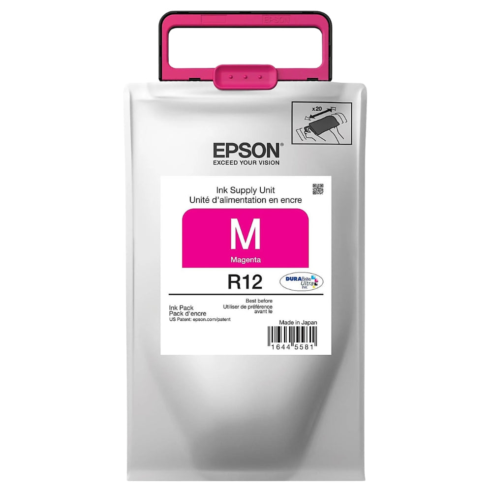 New, Pre-Owned - Epson R12 Standard Yield Magenta Ink Cartridge, TR12320