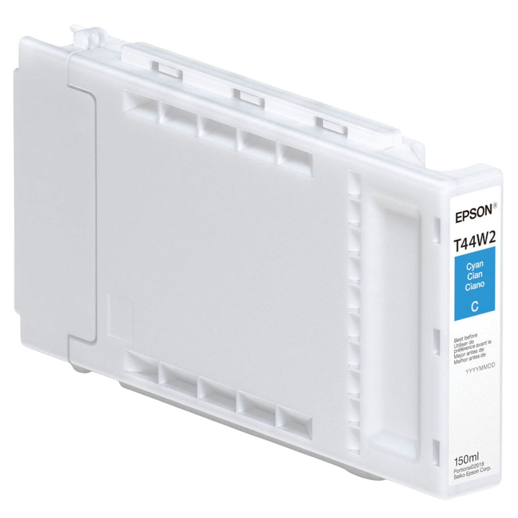 New, Pre-Owned - Epson T44W2 Standard Yield Cyan Ink Cartridge, T44W220
