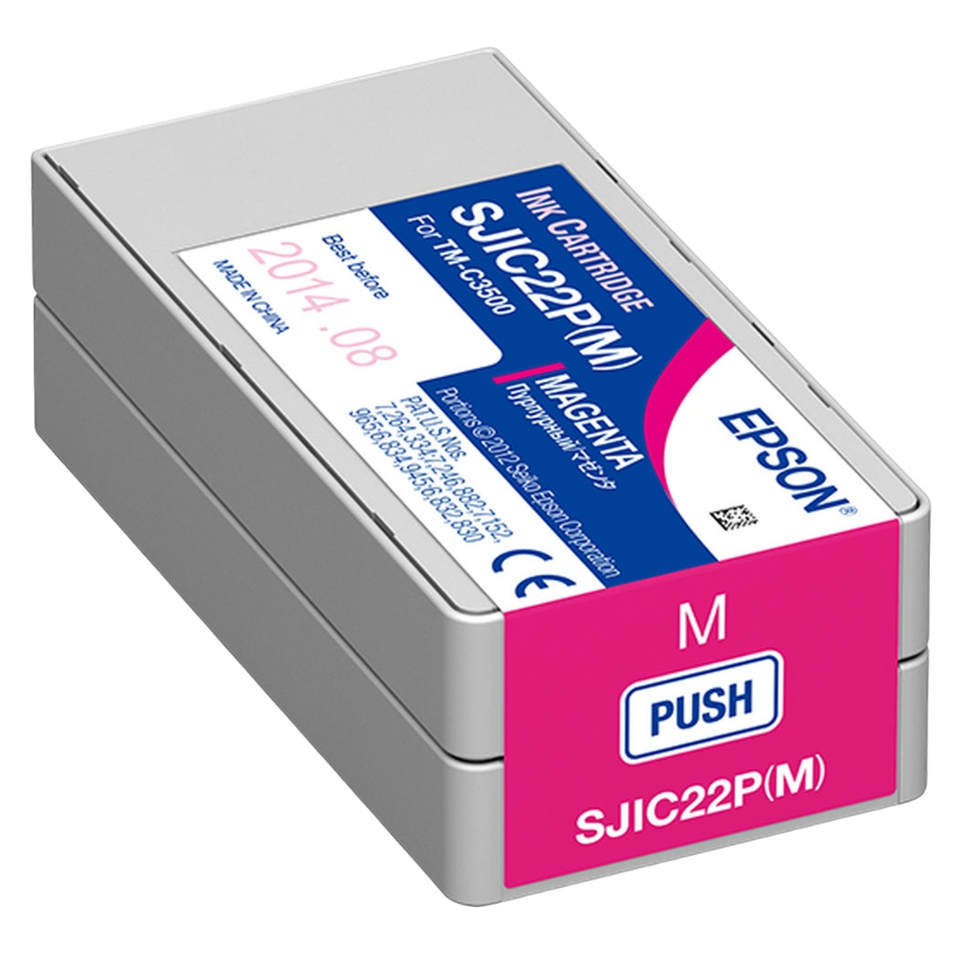 New, Pre-Owned - Epson SJIC22P Magenta Ink Cartridge