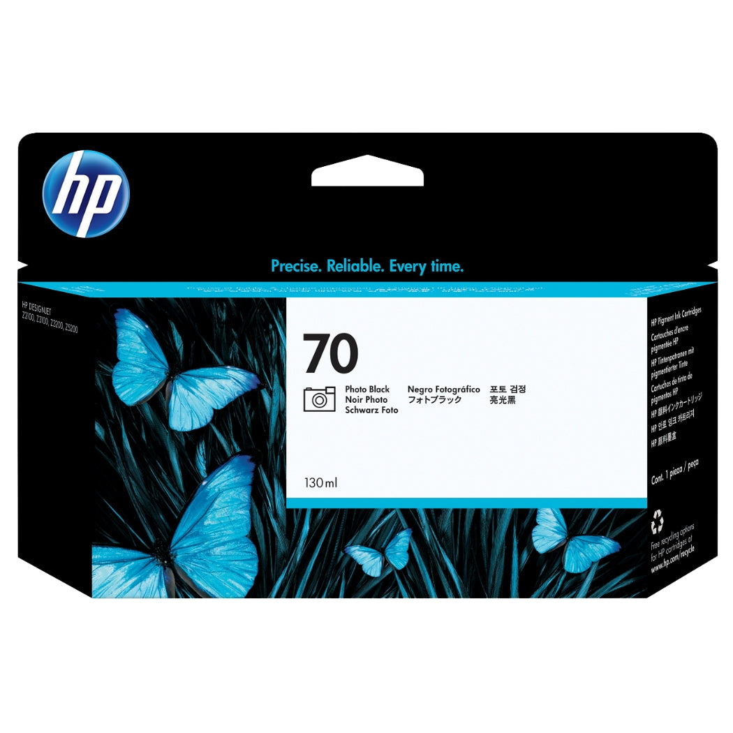 New, Pre-Owned - HP 70 130-ml (C9449A) Photo Black Ink Cartridge