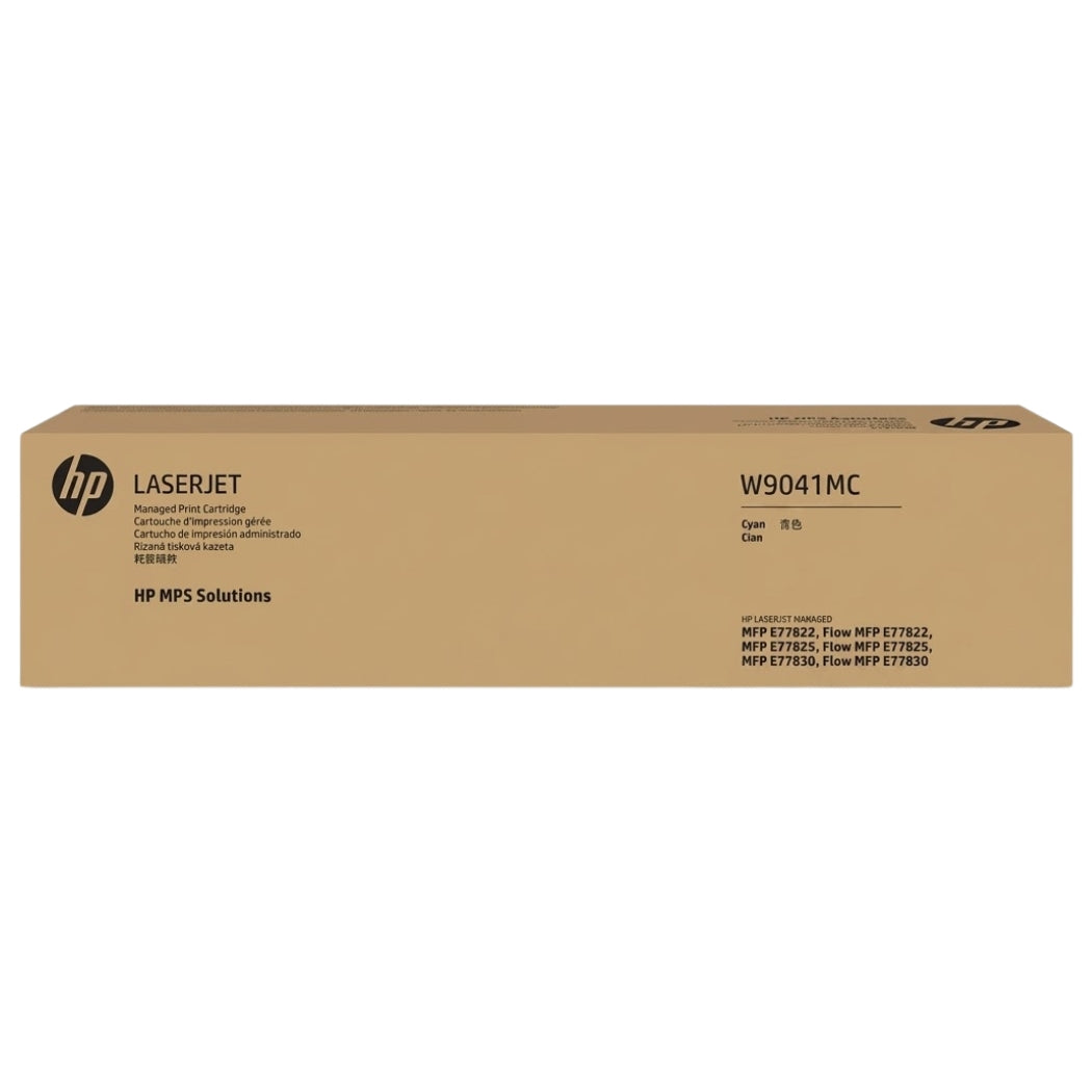 New, Pre-Owned - HP W9041MC High-Yield Cyan LaserJet Toner Cartridge