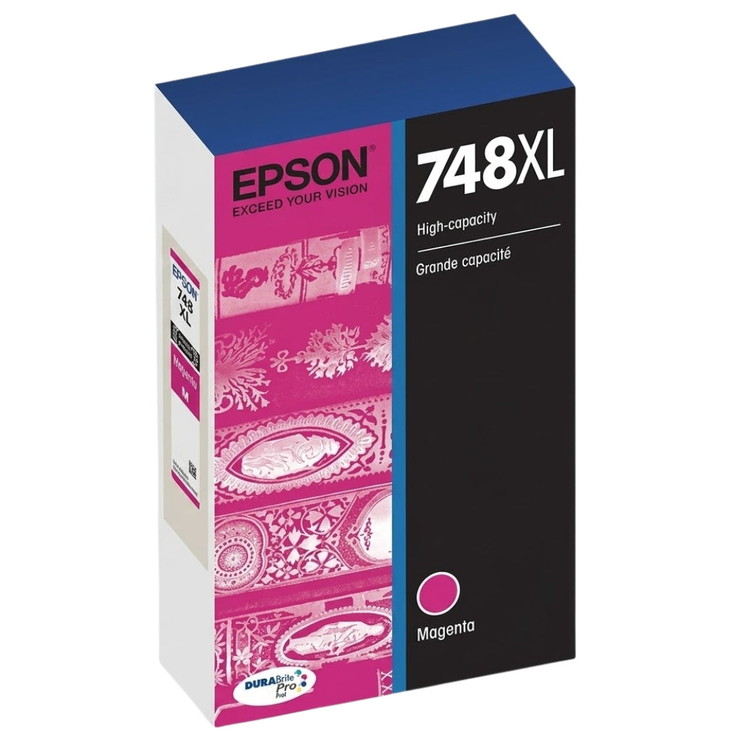 New, Pre-Owned - Epson 748XL High-Yield Magenta DURABrite Pro Ink Cartridge, T748XL320