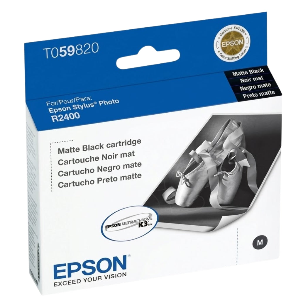 New, Pre-Owned - Epson 59 (T059820) Matte Black Ink Cartridge