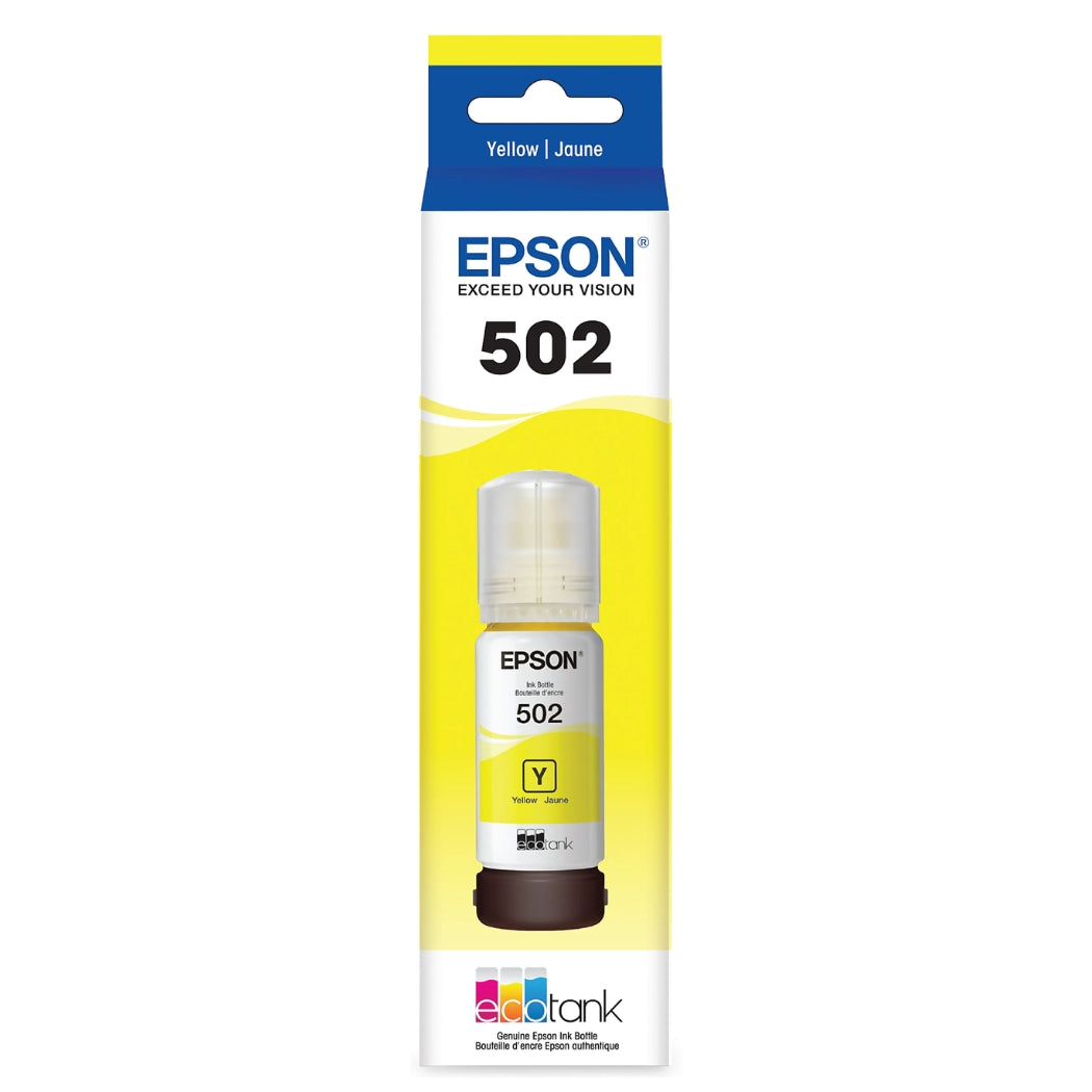 New, Pre-Owned - Epson T502 Yellow Standard Yield Ink Cartridge (T502420-S)