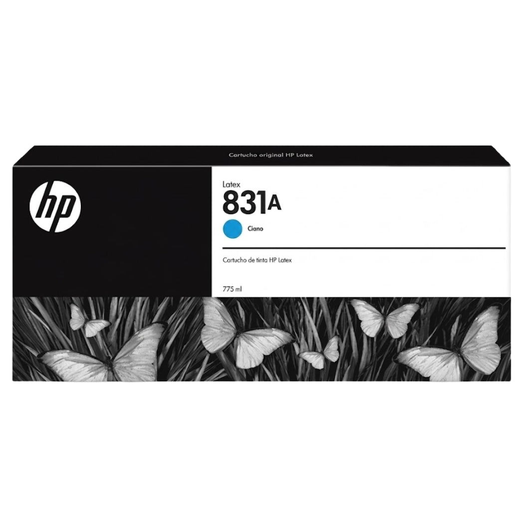 New, Pre-Owned - HP 831A Cyan 775ml Ink Cartridge, CZ683A