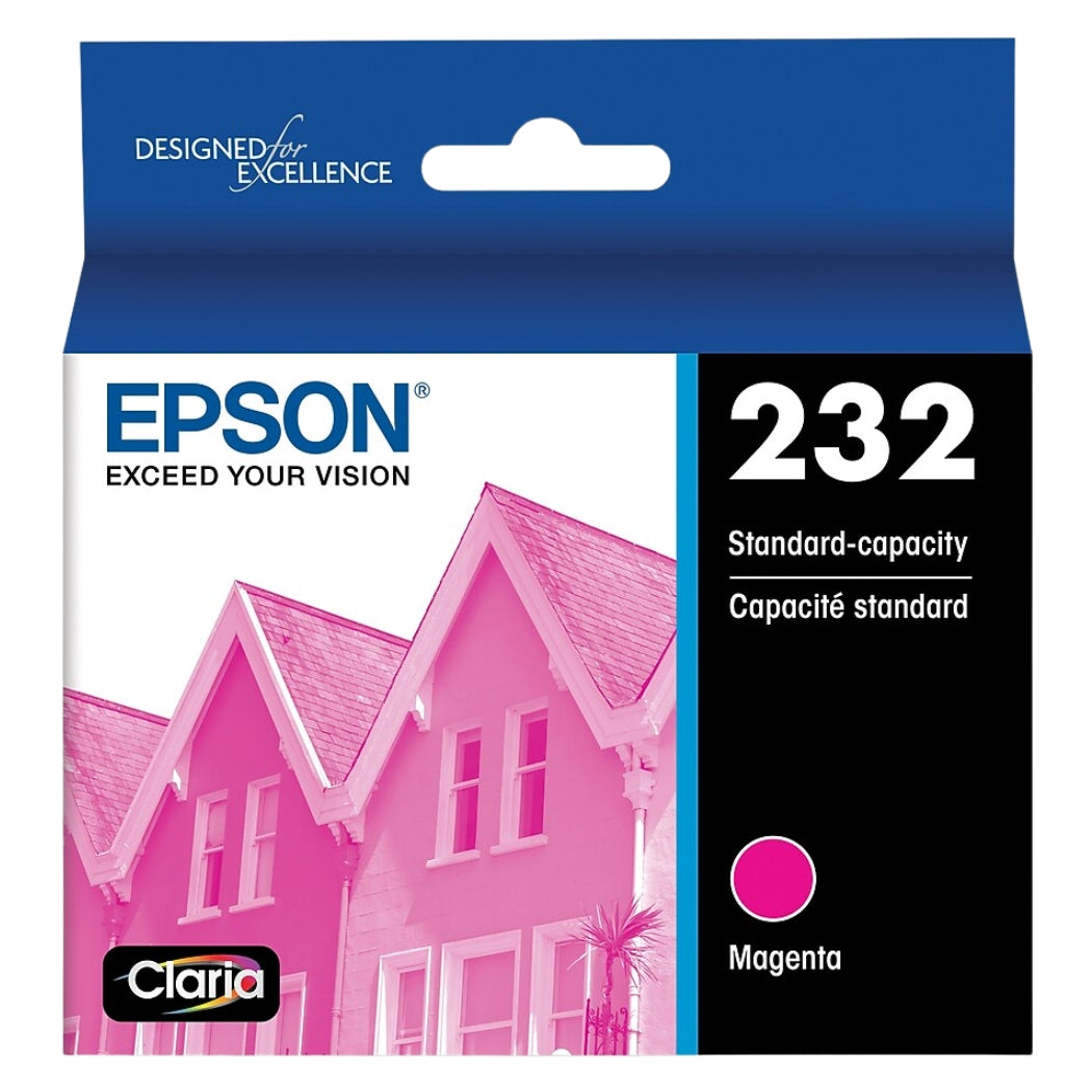 New, Pre-Owned - Epson 232 Standard Yield Magenta Ink Cartridge