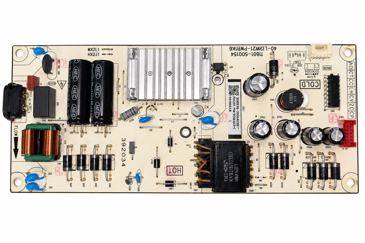 30805-000456 power supply board white background