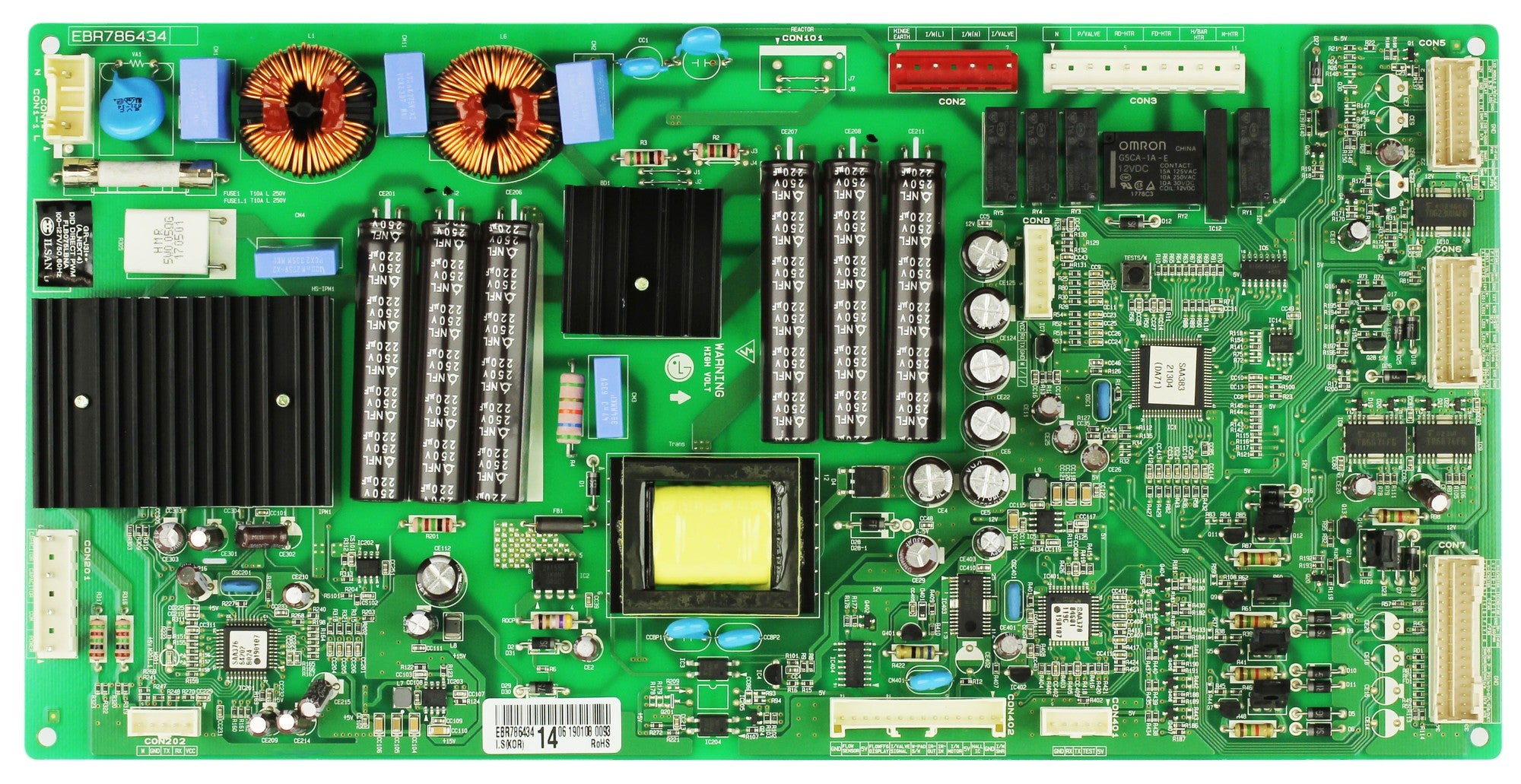 LG Refrigerator EBR78643414 Main Board