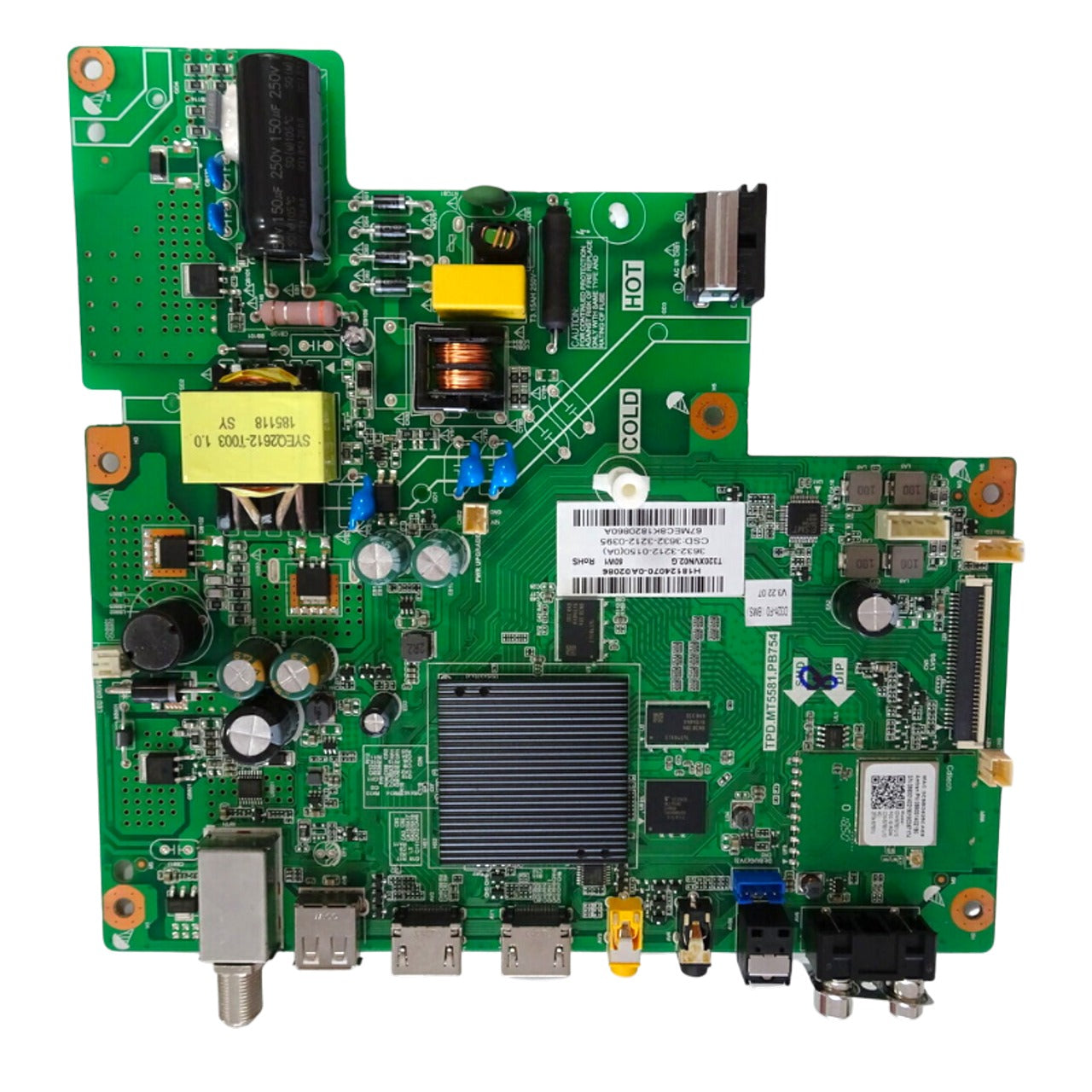 Vizio 3632-3212-0395 Main Board/Power Supply for D32h-F0 (LAUAVMLV Serial)