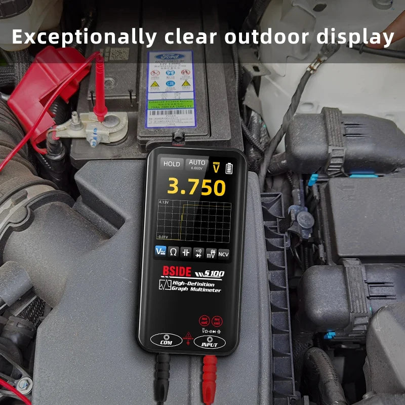 BSIDE S100 Smart Graphic Multimeter Auto-Ranging Digital Tester