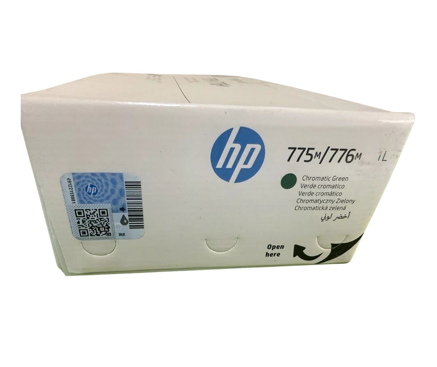 New, Pre-Owned - HP 775M/776M High Yield Crhomatic Green Ink Cartridge, 3WW87A