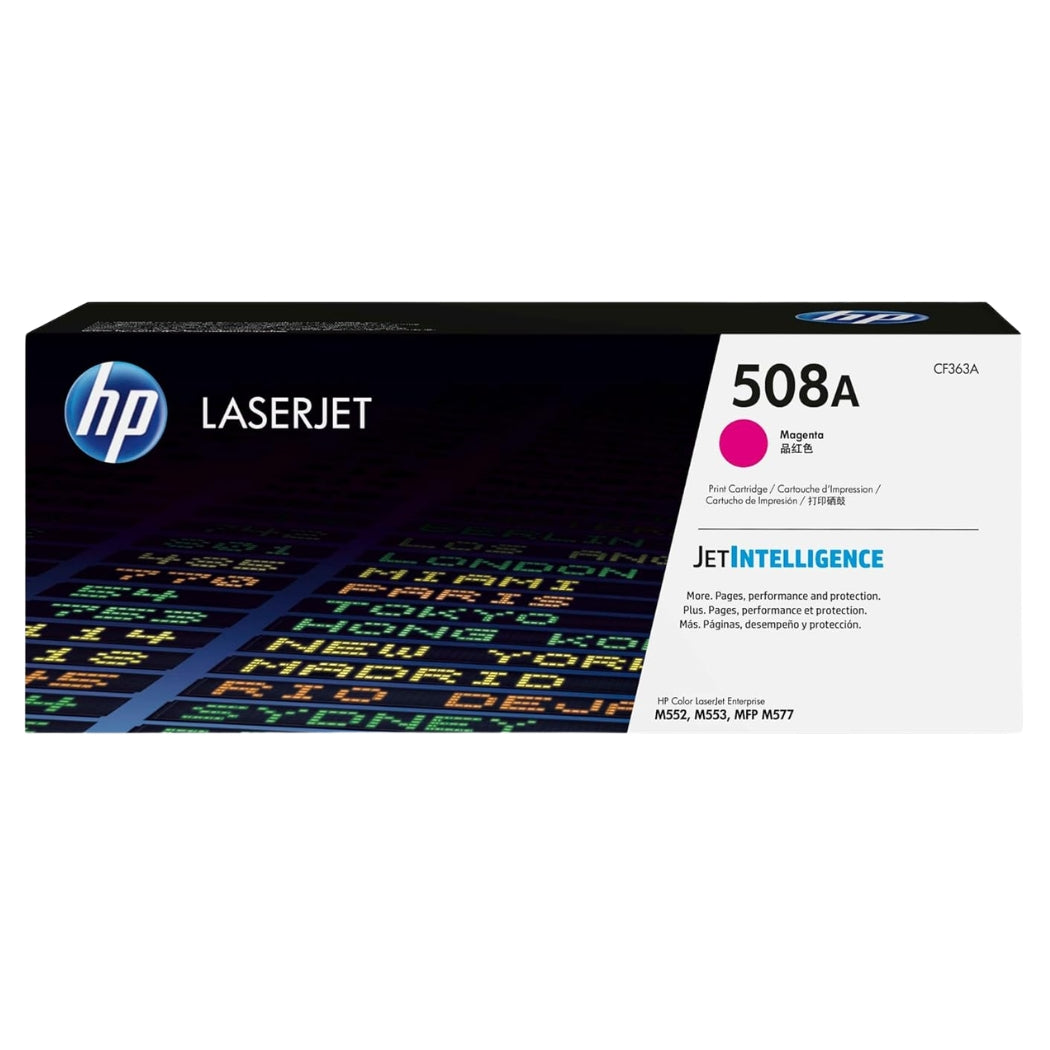 New, Pre-Owned - HP 508A Standard-Yield Magenta Toner Cartridge, CF363A