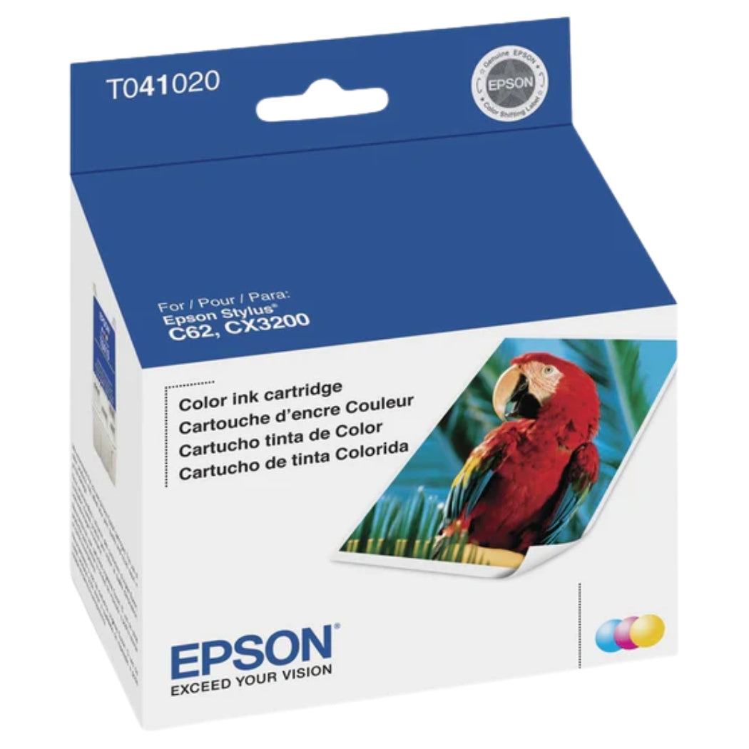 New, Pre-Owned - Epson T041 Color Ink Cartridge, T041020