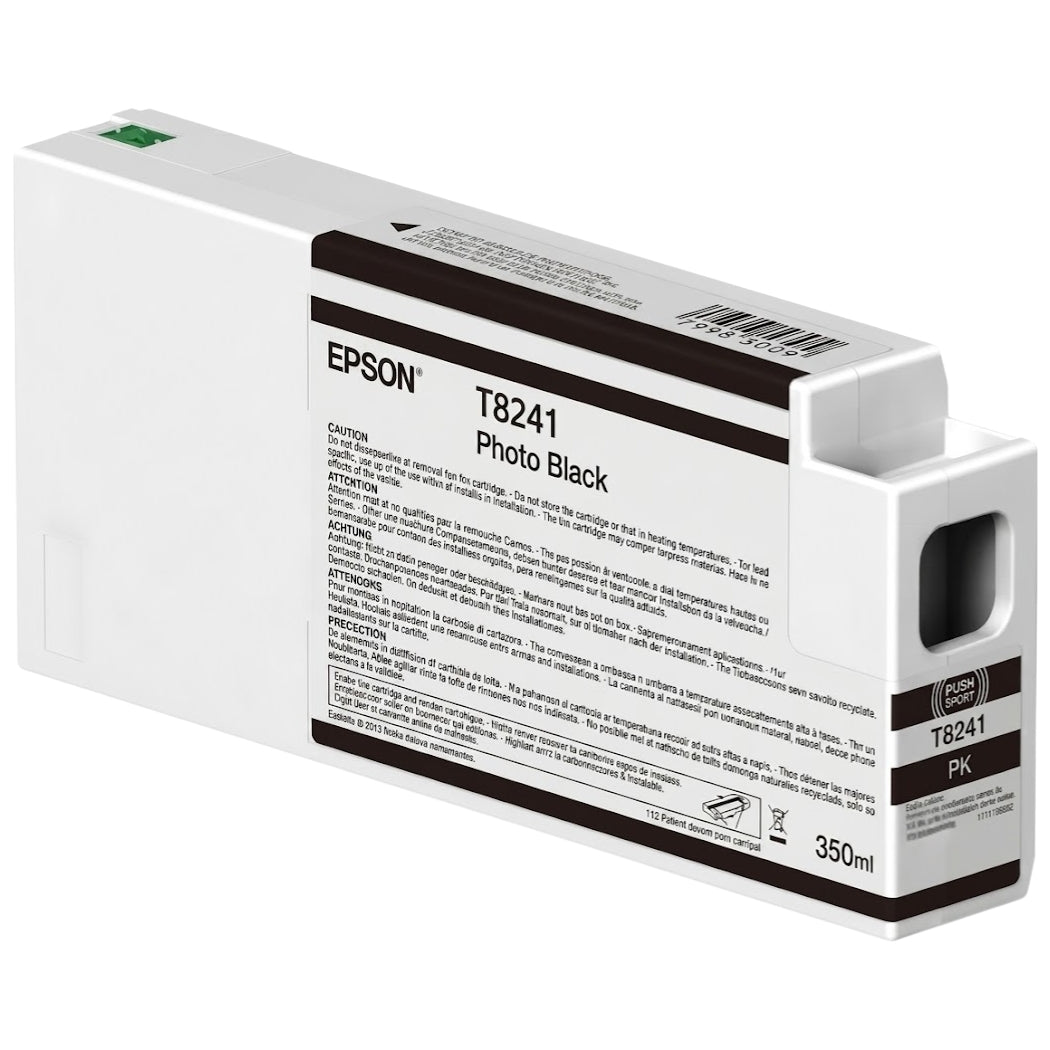 New, Pre-Owned - Epson 824 Photo Black Ink Cartridge, T824100