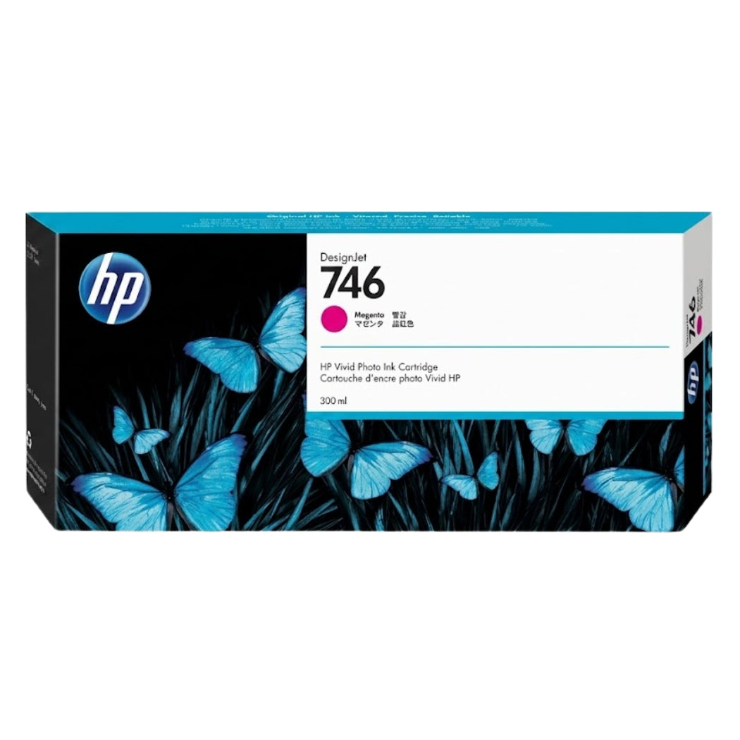 New, Pre-Owned - HP 746 300mL Magenta (P2V78A) Ink Cartridge