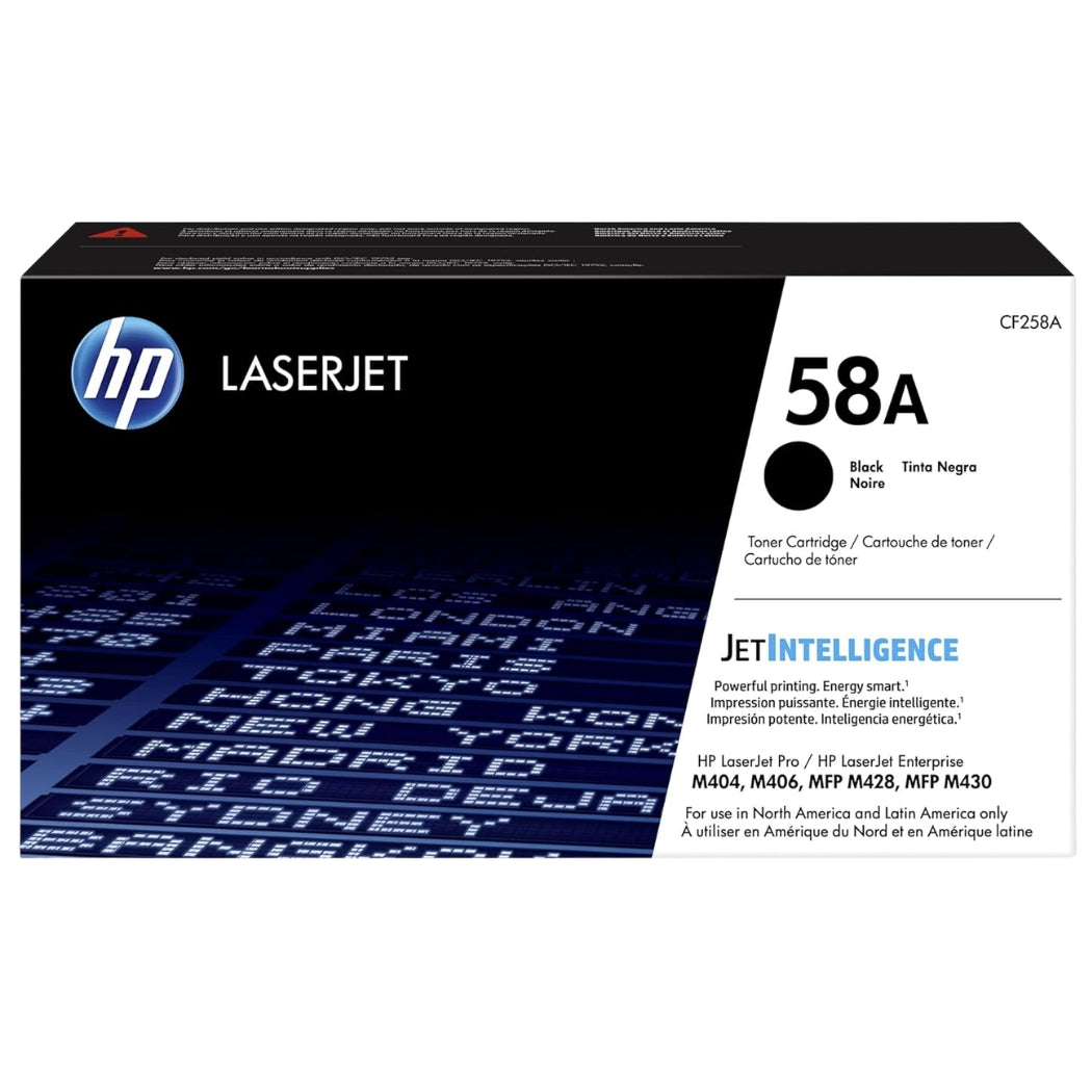 New, Pre-Owned - HP 58A LaserJet Toner Cartridge, CF258A