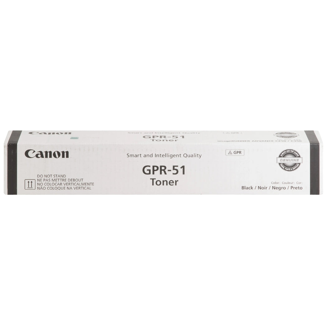 New, Pre-owned, Original Canon GPR-51 Standard Yield Black Toner Cartridge, 8516B003
