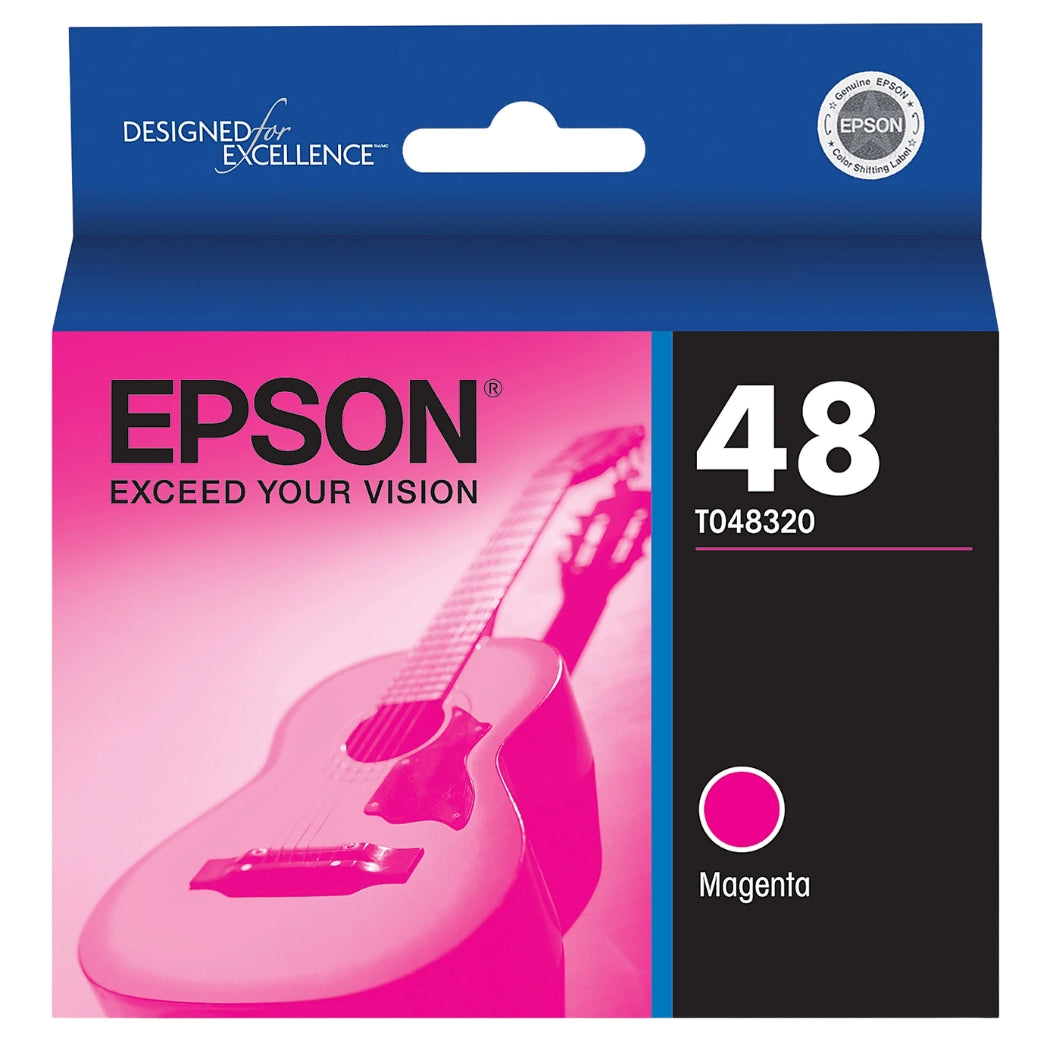 New, Pre-Owned - Epson (T048) Magenta Ink Cartridge, T048320