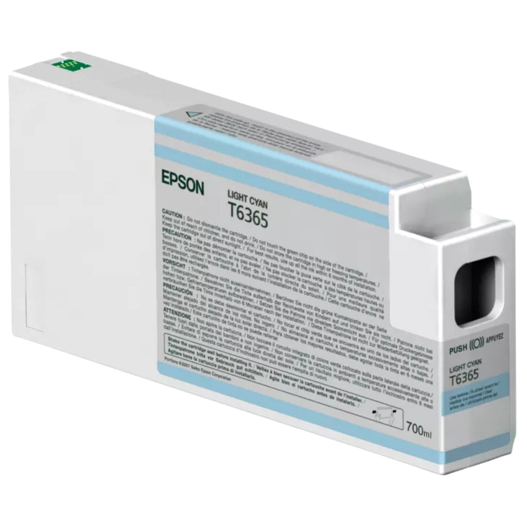 New, Pre-Owned - Epson T6365 Light Cyan Ink Cartridge, T636500