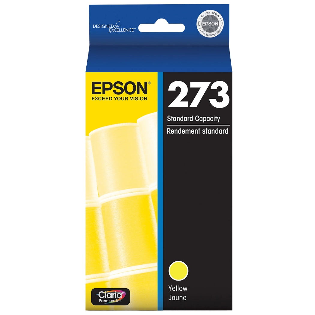 New, Pre-Owned - Epson 273 Yellow Ink Cartridge