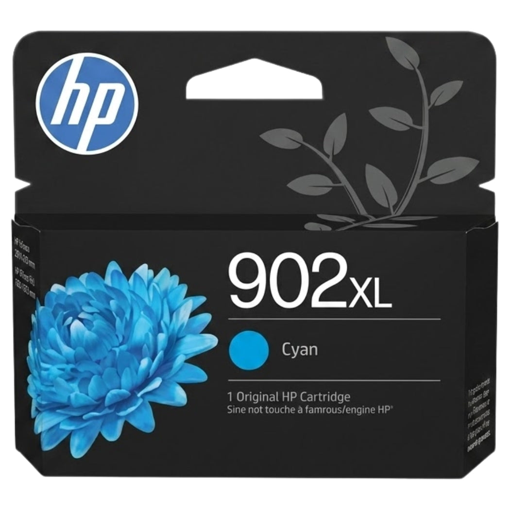 New, Pre-Owned - HP 902XL (T6M02AN) Cyan High-Yield Ink Cartridge