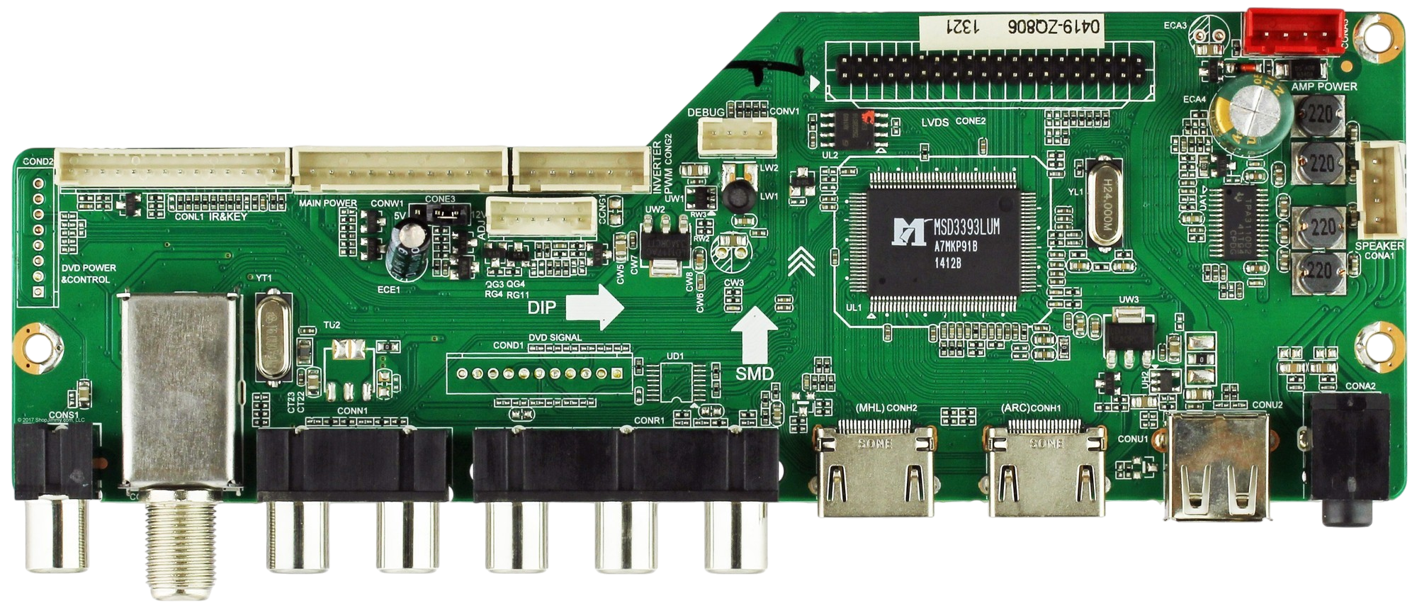 RCA 40GE01M3393LNA35-A1 Main Board for LED40G45RQ