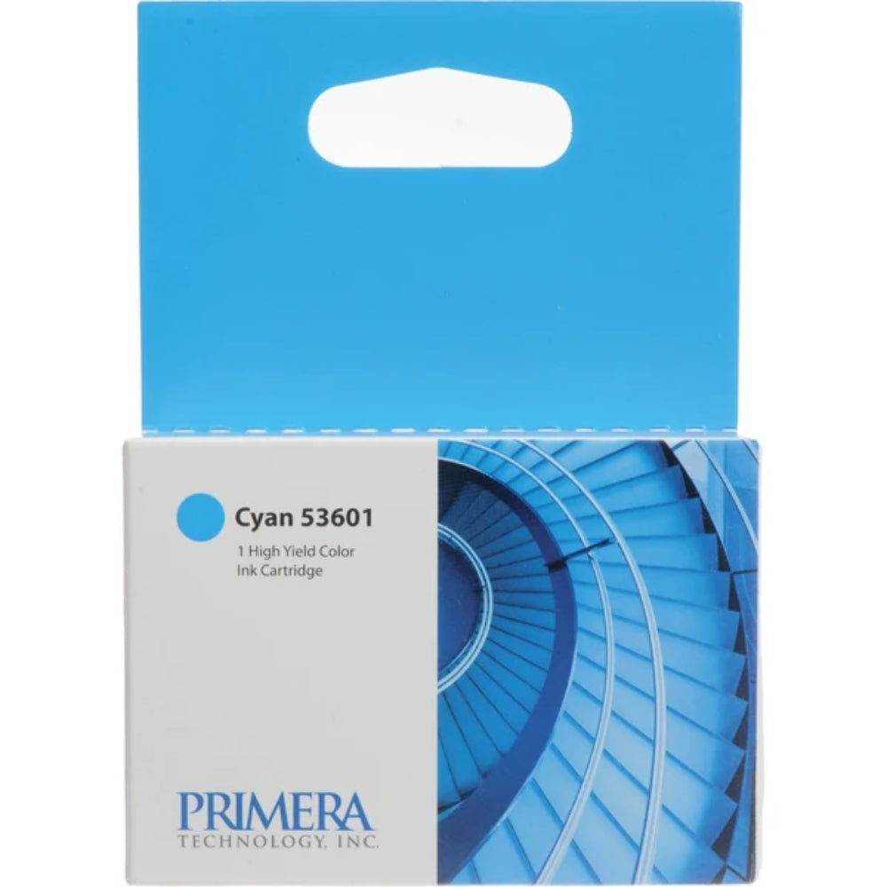 New, Pre-Owned - Primera Bravo 4100 Series High-Yield Cyan Ink Cartridge, 53601