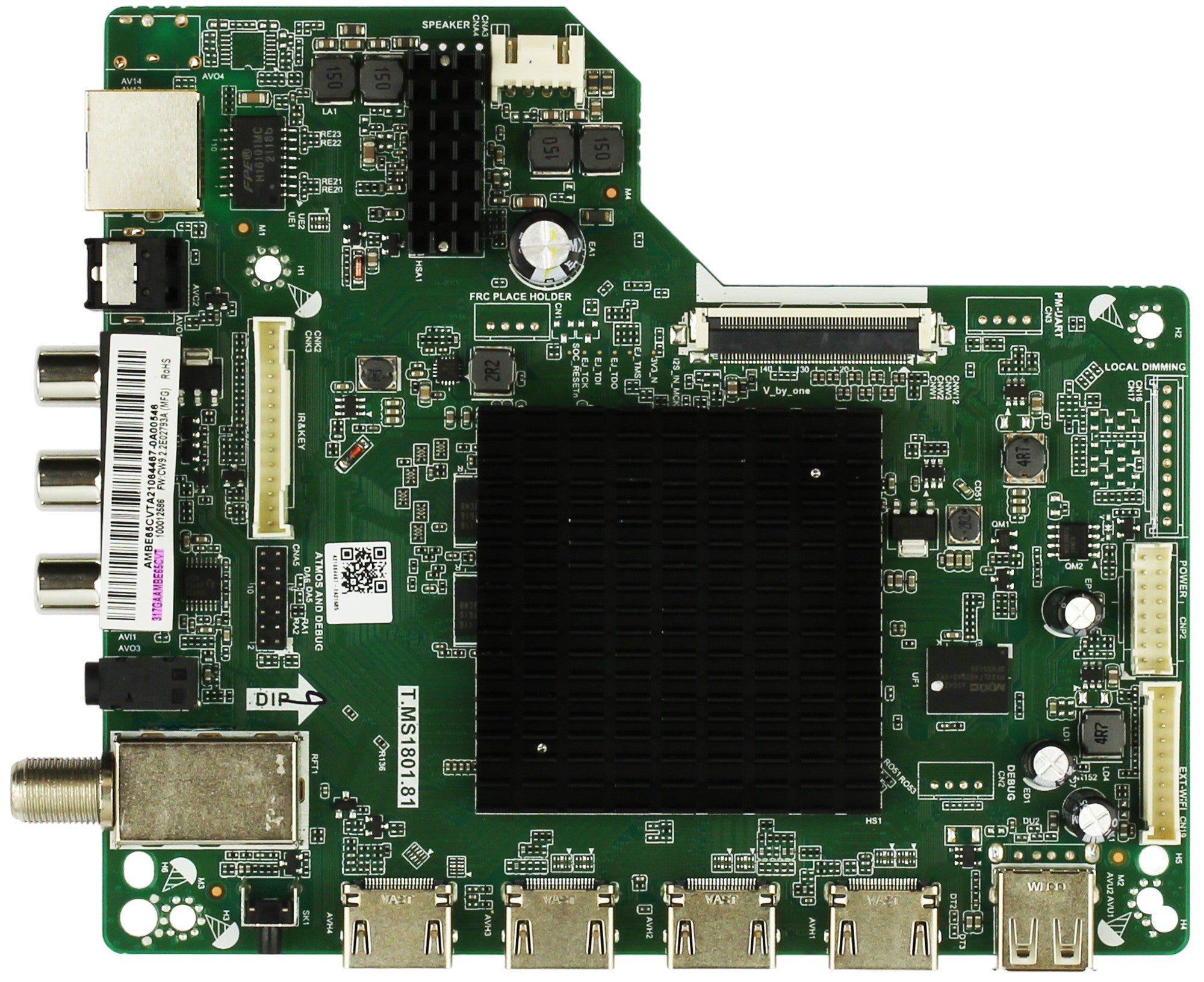 Onn 317GAAMBE65CVT Main Board for 100012586