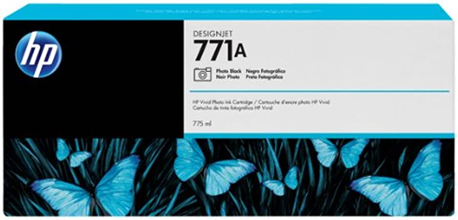 New, Pre-Owned - HP 771A 775-ml (B6Y21A) Photo Black Standard Yield Ink Cartridge