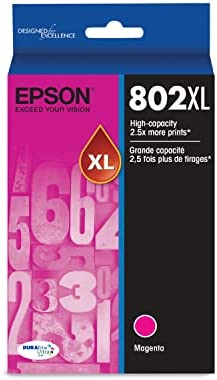 New, Pre-Owned - Epson 802XL Magenta High Yield Ink Cartridge