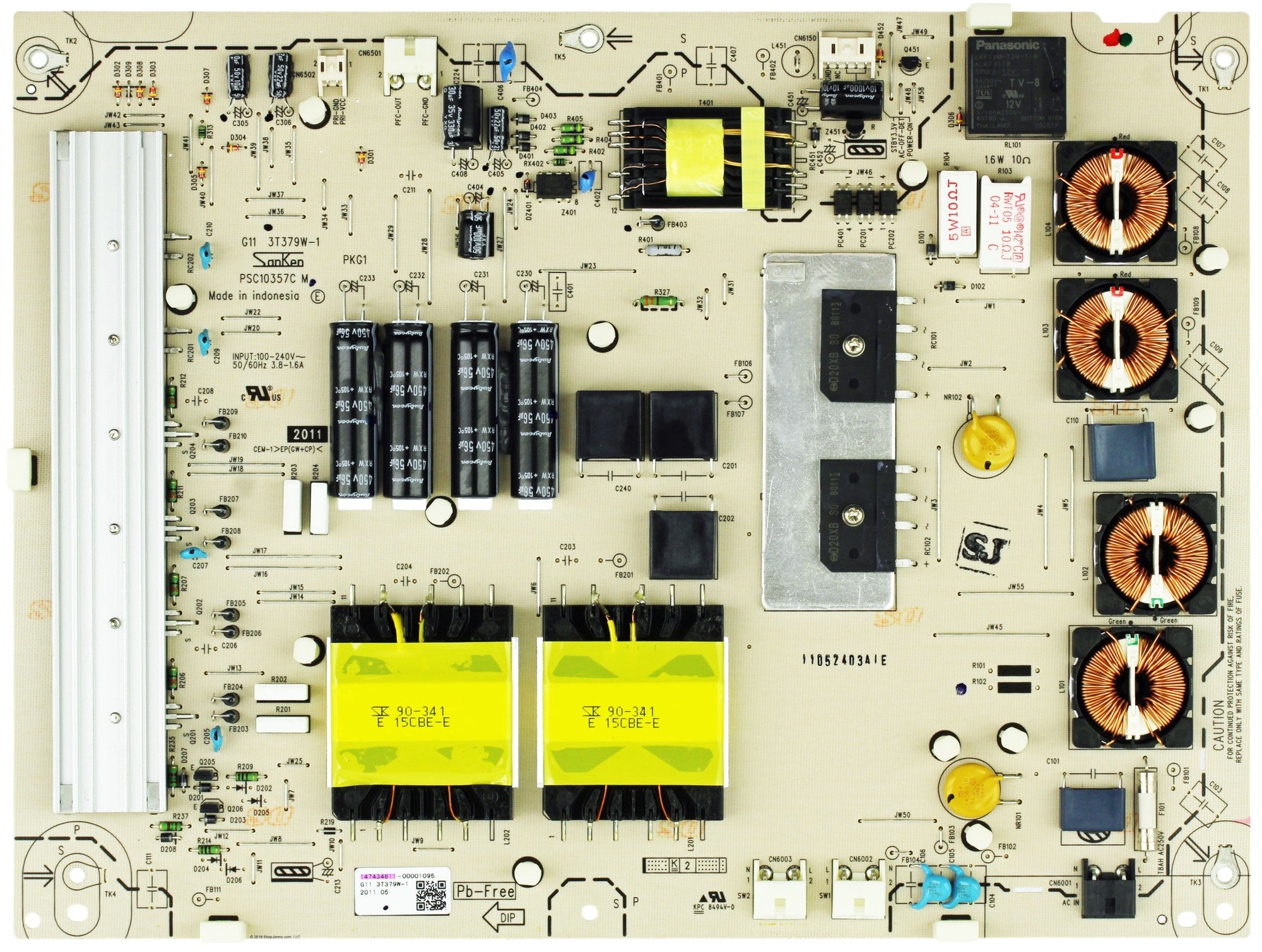 Sony 1-474-348-11 (3T379W-1) G11 Board for XBR-65HX929