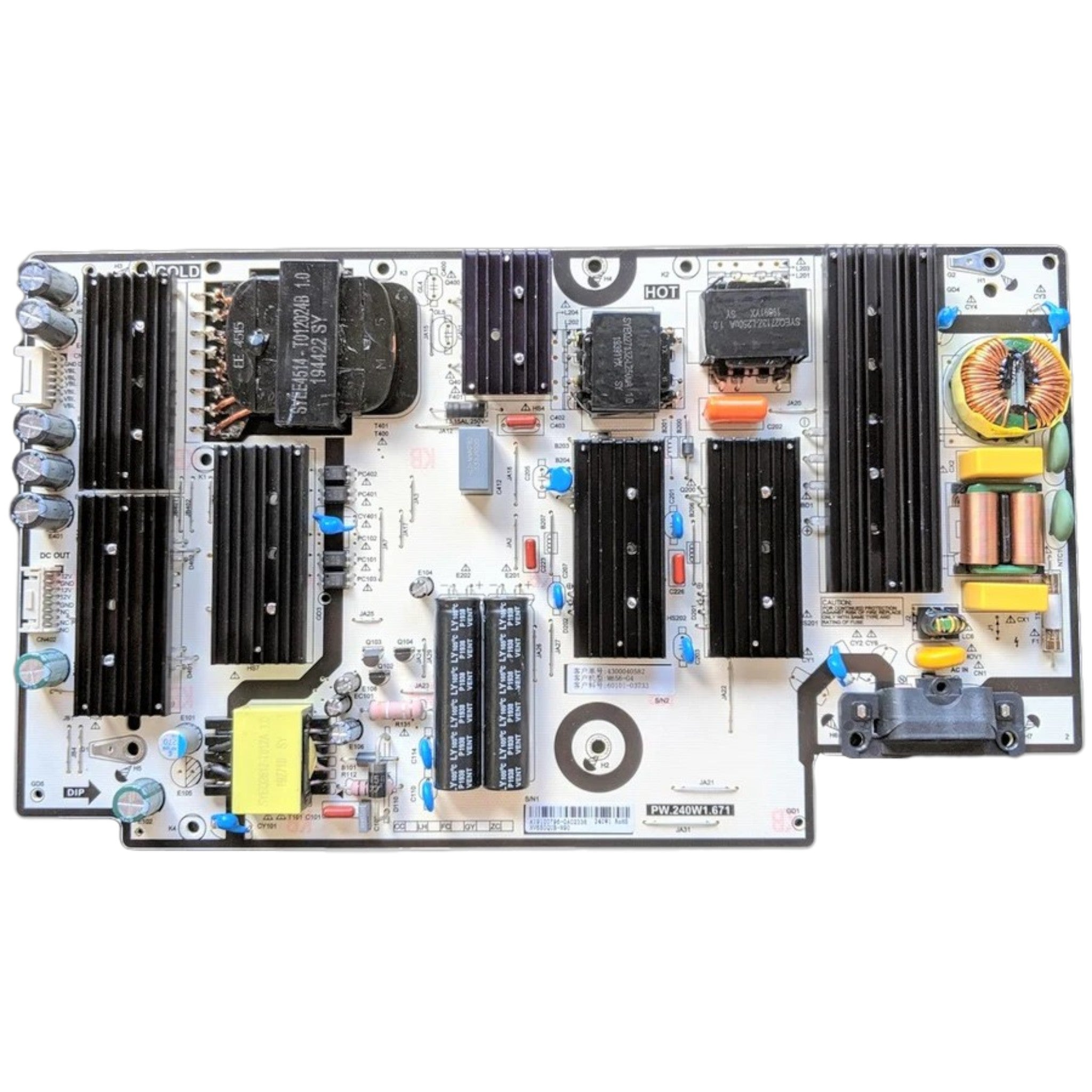 Vizio 60101-03733 Power Supply, HV650QUB-N90, PW.240W1.671, M656-G4